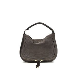 Chloé Women Marcie Suede Leather Shoulder Bag